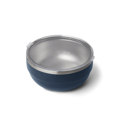 Yeti Navy Large Insulated Bowl with Lid - 4.3L Capacity for Outdoor Use
