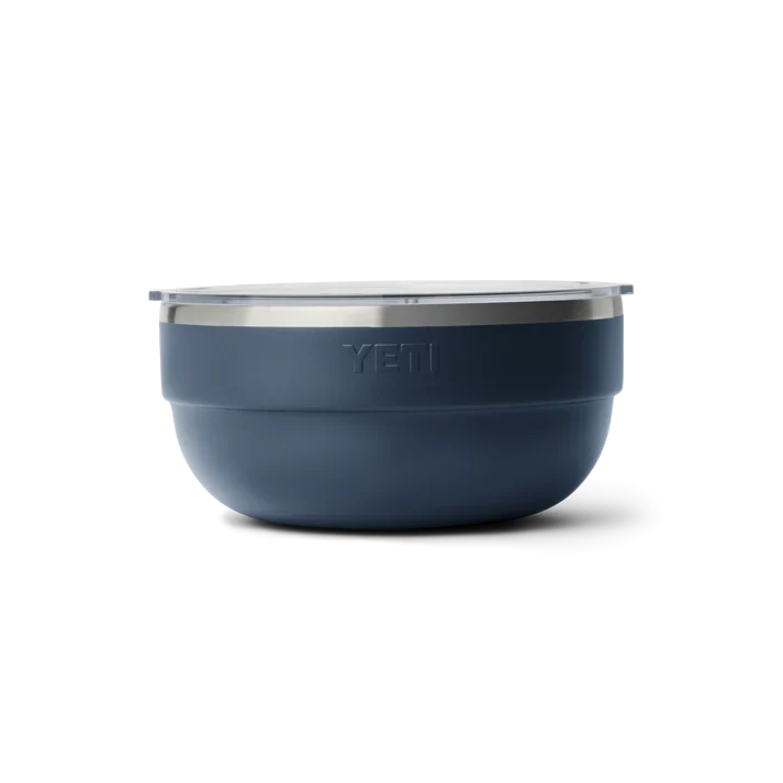 Yeti Navy Large Insulated Bowl with Lid - 4.3L Capacity for Outdoor Use