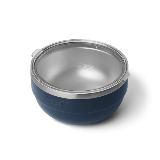 Yeti Navy Blue Medium 1.9L Insulated Bowl with Lid - Perfect for Camping and Outdoor Events