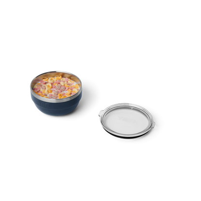 Yeti Rambler 1QT Small Navy Insulated Stainless Steel Bowl for Camping and Outdoor Use