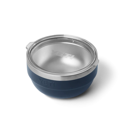 Yeti Rambler 1QT Small Navy Insulated Stainless Steel Bowl for Camping and Outdoor Use