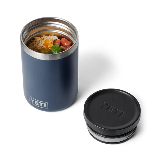 Yeti 16 oz Rambler Food Jar - Navy | Insulated, Leakproof, Dishwasher Safe