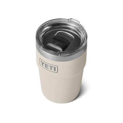 Yeti 16oz Stackable Insulated Cup - Cape Taupe Color - Ideal for Hot & Cold Beverages