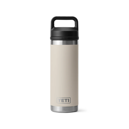 Yeti Rambler 18oz Bottle with Chug Cap - Insulated Stainless Steel, Dishwasher Safe for Outdoor Adventures
