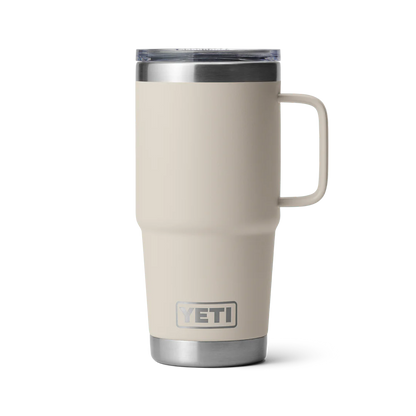 Yeti Rambler 20oz (591ml) Travel Mug with Leak-Resistant Stronghold Lid - Insulated Stainless Steel Tumbler for Hot & Cold Drinks