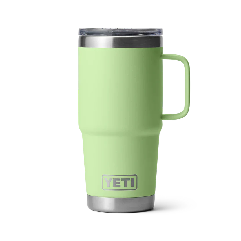 Yeti Rambler 20oz (591ml) Travel Mug with Leak-Resistant Stronghold Lid - Insulated Stainless Steel Tumbler for Hot & Cold Drinks