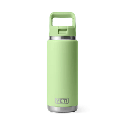 Yeti Rambler® 26oz (769 ml) Insulated Stainless Steel Water Bottle with Straw Cap - Perfect for Outdoor Adventures and Daily Hydration