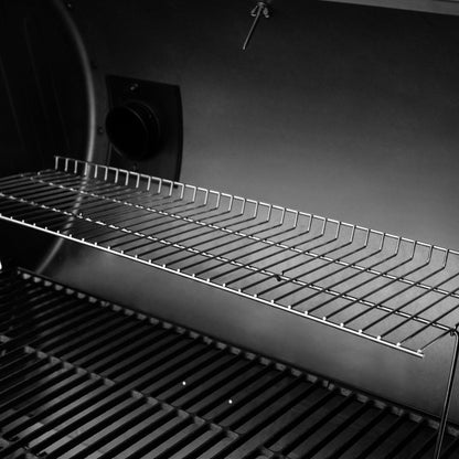 Char-Griller Smokin' Pro Barrel Grill and Offset Smoker - Perfect for Backyard BBQ Enthusiasts