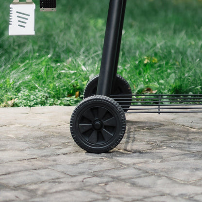 Char-Griller Smokin' Pro Barrel Grill and Offset Smoker - Perfect for Backyard BBQ Enthusiasts