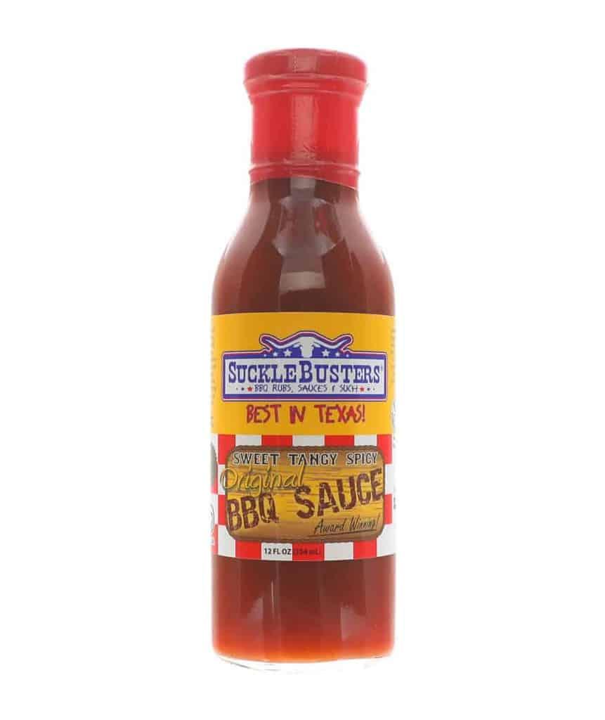 Award-Winning SuckleBusters Original BBQ Sauce - 340g - Sweet, Tangy & Spicy Texas Style