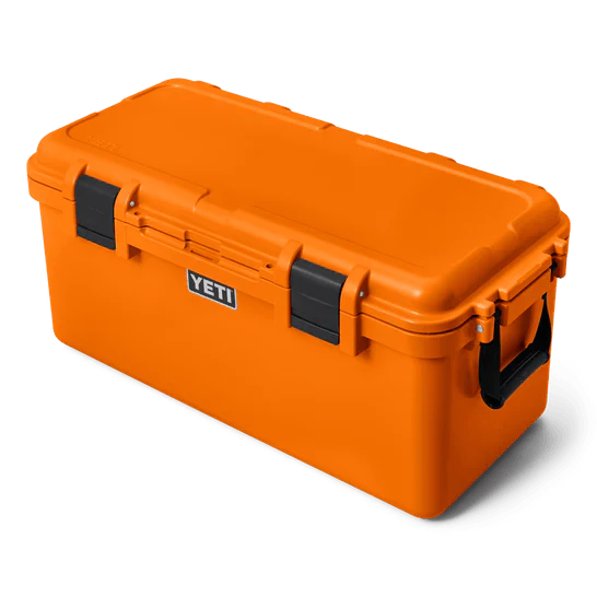 Yeti LoadOut GoBox 60 Gear Case - King Crab Orange | Durable, Waterproof, Indestructible Storage