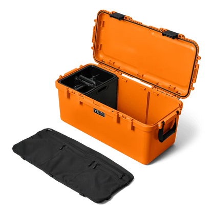 Yeti LoadOut GoBox 60 Gear Case - King Crab Orange | Durable, Waterproof, Indestructible Storage