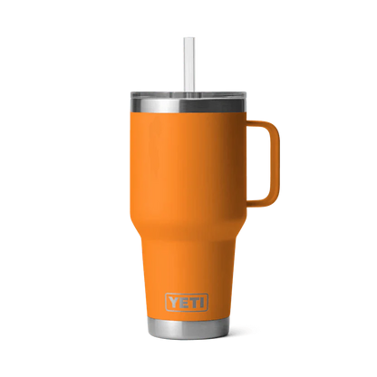 Yeti Rambler 35oz (1 Litre) Insulated Straw Mug - Perfect for Cold Beverages and Travel