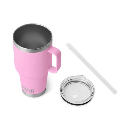 Yeti Rambler 35oz (1 Litre) Insulated Straw Mug - Perfect for Cold Beverages and Travel