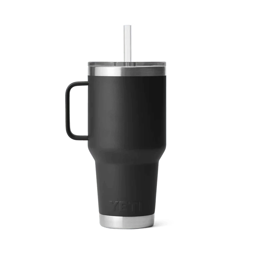 Yeti Rambler 35oz (1 Litre) Insulated Straw Mug - Perfect for Cold Beverages and Travel