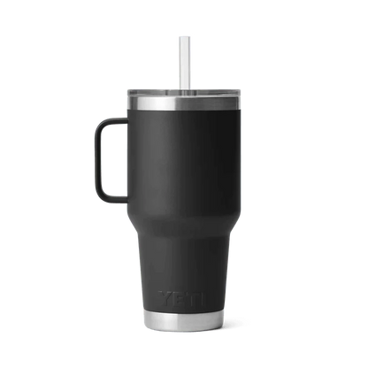 Yeti Rambler 35oz (1 Litre) Insulated Straw Mug - Perfect for Cold Beverages and Travel