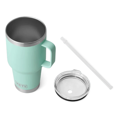 Yeti Rambler 35oz (1 Litre) Insulated Straw Mug - Perfect for Cold Beverages and Travel