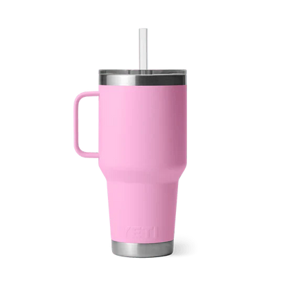 Yeti Rambler 35oz (1 Litre) Insulated Straw Mug - Perfect for Cold Beverages and Travel