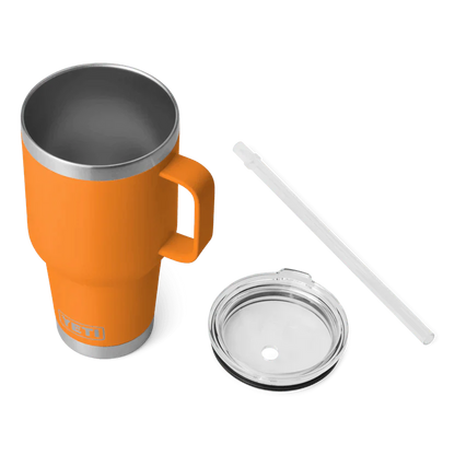 Yeti Rambler 35oz (1 Litre) Insulated Straw Mug - Perfect for Cold Beverages and Travel