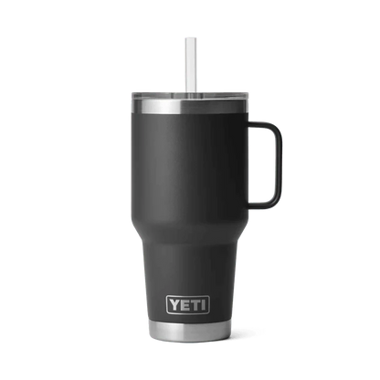 Yeti Rambler 35oz (1 Litre) Insulated Straw Mug - Perfect for Cold Beverages and Travel