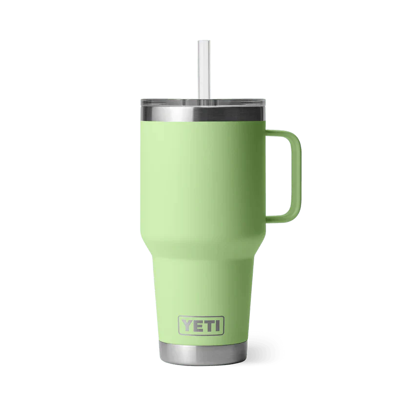 Yeti Rambler 35oz (1 Litre) Insulated Straw Mug - Perfect for Cold Beverages and Travel