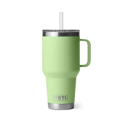 Yeti Rambler 35oz (1 Litre) Insulated Straw Mug - Perfect for Cold Beverages and Travel