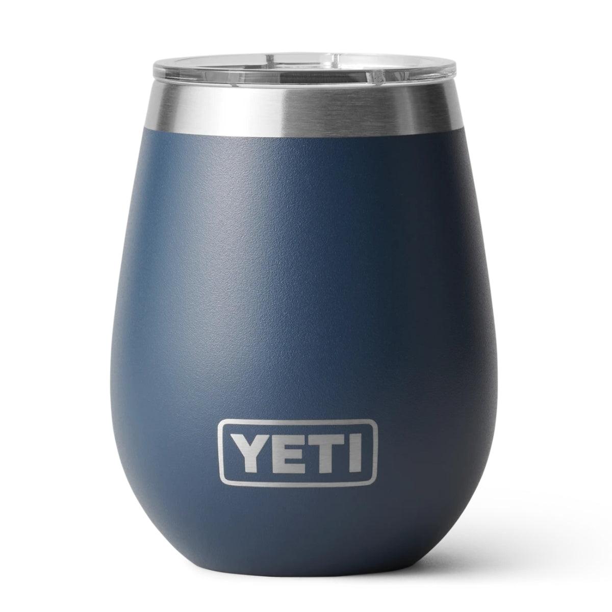 Yeti Rambler 10oz (296ml) Insulated Stainless Steel Wine Tumbler - Unbreakable & Perfect for Outdoors