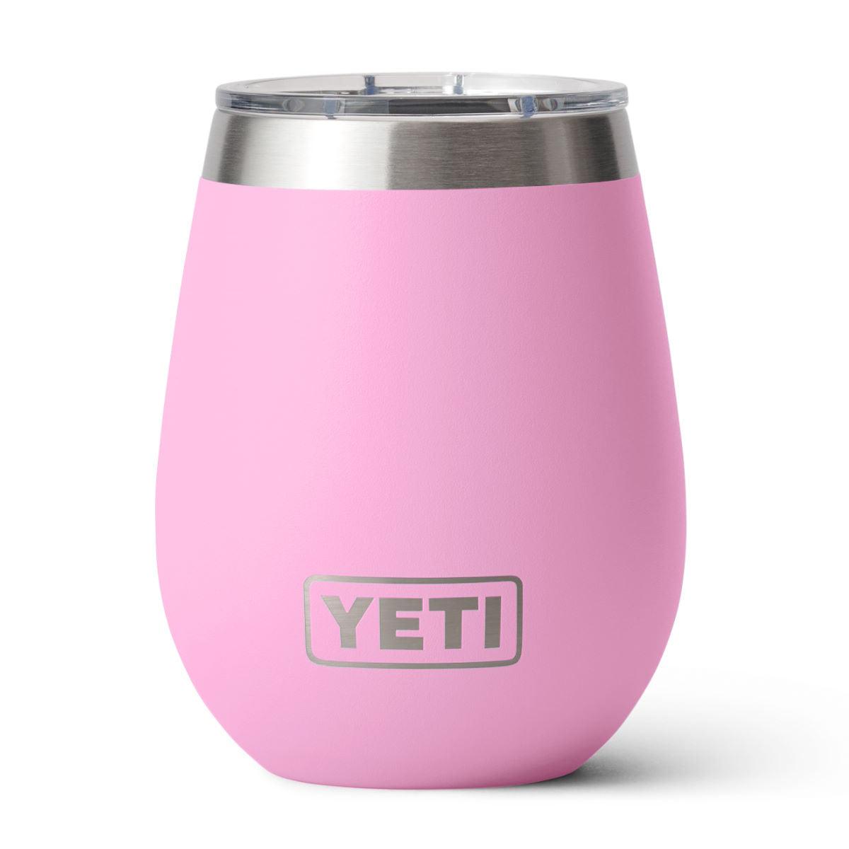 Yeti Rambler 10oz (296ml) Insulated Stainless Steel Wine Tumbler - Unbreakable & Perfect for Outdoors
