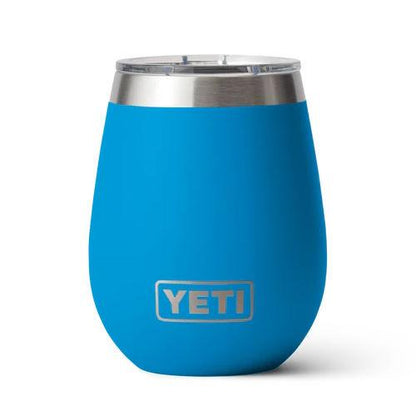 Yeti Rambler 10oz (296ml) Insulated Stainless Steel Wine Tumbler - Unbreakable & Perfect for Outdoors