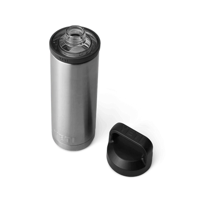Yeti Rambler 18oz Bottle with Chug Cap - Insulated Stainless Steel, Dishwasher Safe for Outdoor Adventures
