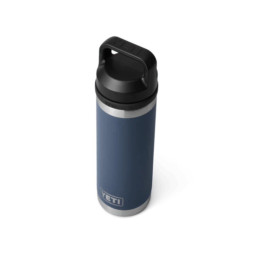 Yeti Rambler 18oz Bottle with Chug Cap - Insulated Stainless Steel, Dishwasher Safe for Outdoor Adventures