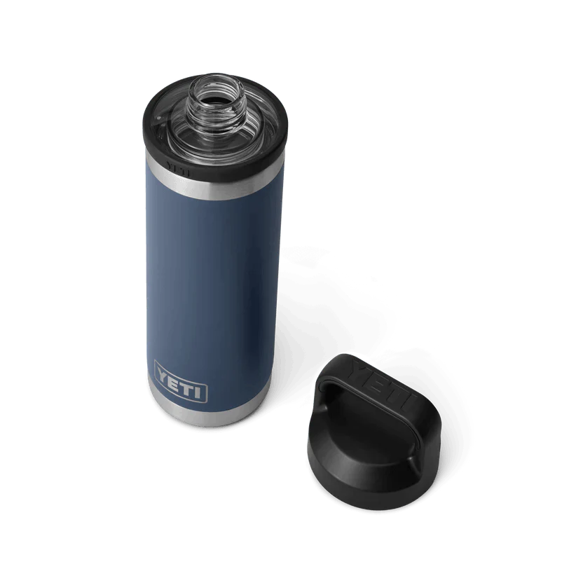 Yeti Rambler 18oz Bottle with Chug Cap - Insulated Stainless Steel, Dishwasher Safe for Outdoor Adventures