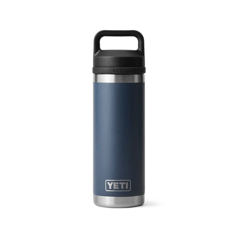 Yeti Rambler 18oz Bottle with Chug Cap - Insulated Stainless Steel, Dishwasher Safe for Outdoor Adventures