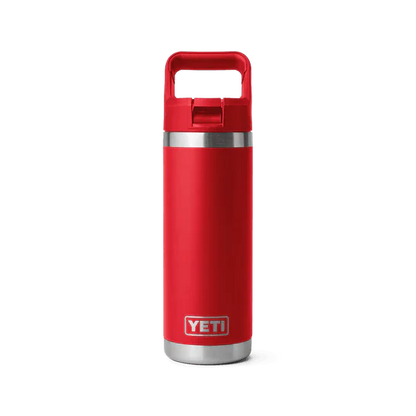 Yeti Rambler 18oz Insulated Stainless Steel Water Bottle with Straw Cap - Perfect for Hydration On-the-Go