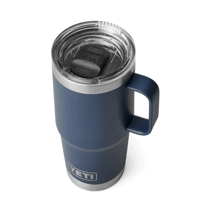 Yeti Rambler 20oz (591ml) Travel Mug with Leak-Resistant Stronghold Lid - Insulated Stainless Steel Tumbler for Hot & Cold Drinks