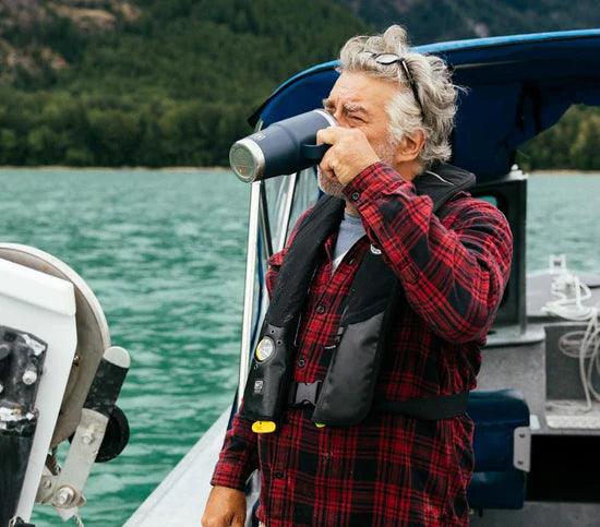 Yeti Rambler 20oz (591ml) Travel Mug with Leak-Resistant Stronghold Lid - Insulated Stainless Steel Tumbler for Hot & Cold Drinks