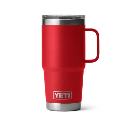 Yeti Rambler 20oz (591ml) Travel Mug with Leak-Resistant Stronghold Lid - Insulated Stainless Steel Tumbler for Hot & Cold Drinks