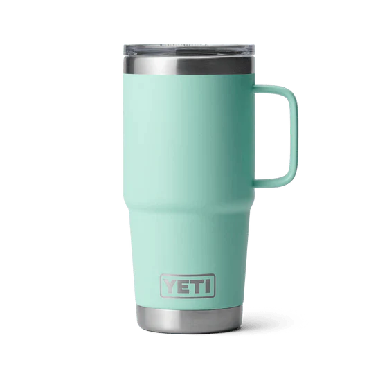 Yeti Rambler 20oz (591ml) Travel Mug with Leak-Resistant Stronghold Lid - Insulated Stainless Steel Tumbler for Hot & Cold Drinks