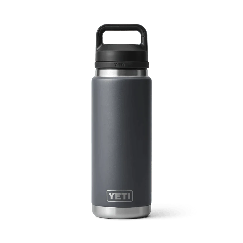 Yeti Rambler 26oz Bottle with Chug Cap - Insulated Stainless Steel Water Bottle for Outdoor Adventures