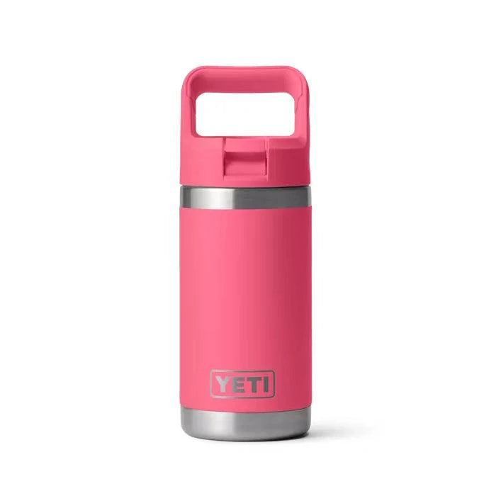 Yeti Rambler Jr. 12oz (354ml) Kids' Insulated Stainless Steel Water Bottle with Straw Cap - Durable, Leak-Resistant, Dishwasher Safe