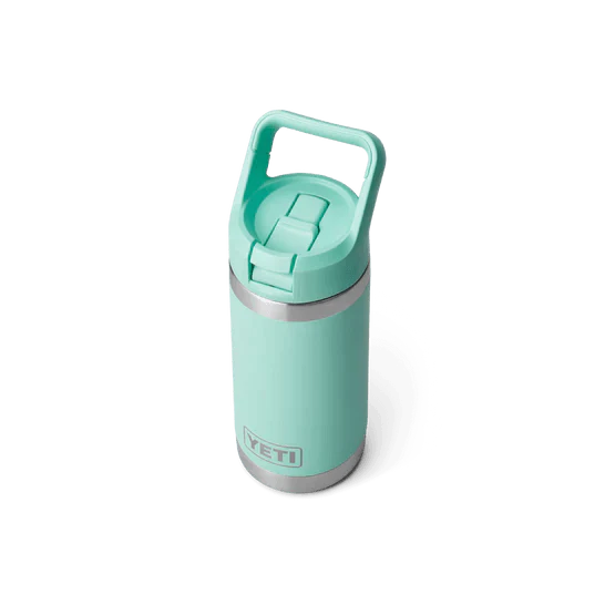 Yeti Rambler Jr. 12oz (354ml) Kids' Insulated Stainless Steel Water Bottle with Straw Cap - Durable, Leak-Resistant, Dishwasher Safe