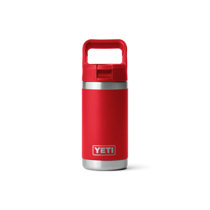 Yeti Rambler Jr. 12oz (354ml) Kids' Insulated Stainless Steel Water Bottle with Straw Cap - Durable, Leak-Resistant, Dishwasher Safe