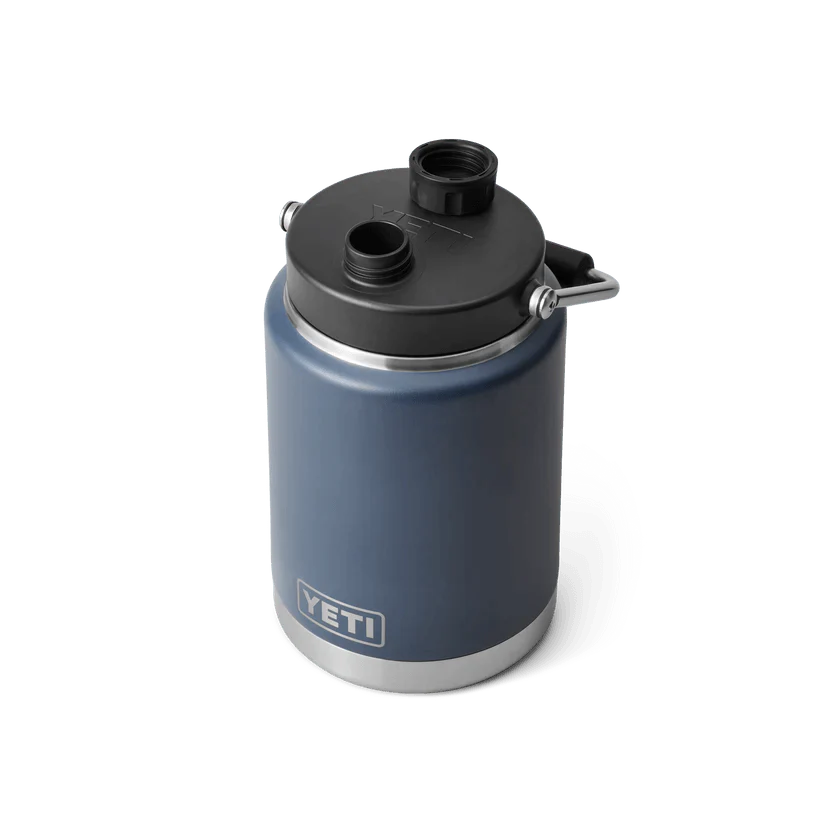 Yeti Rambler® 1/2 Gallon (1.9 L) Navy Insulated Water Jug with MagCap for Extended Cold/Hot Beverage Storage