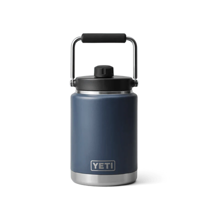 Yeti Rambler® 1/2 Gallon (1.9 L) Navy Insulated Water Jug with MagCap for Extended Cold/Hot Beverage Storage