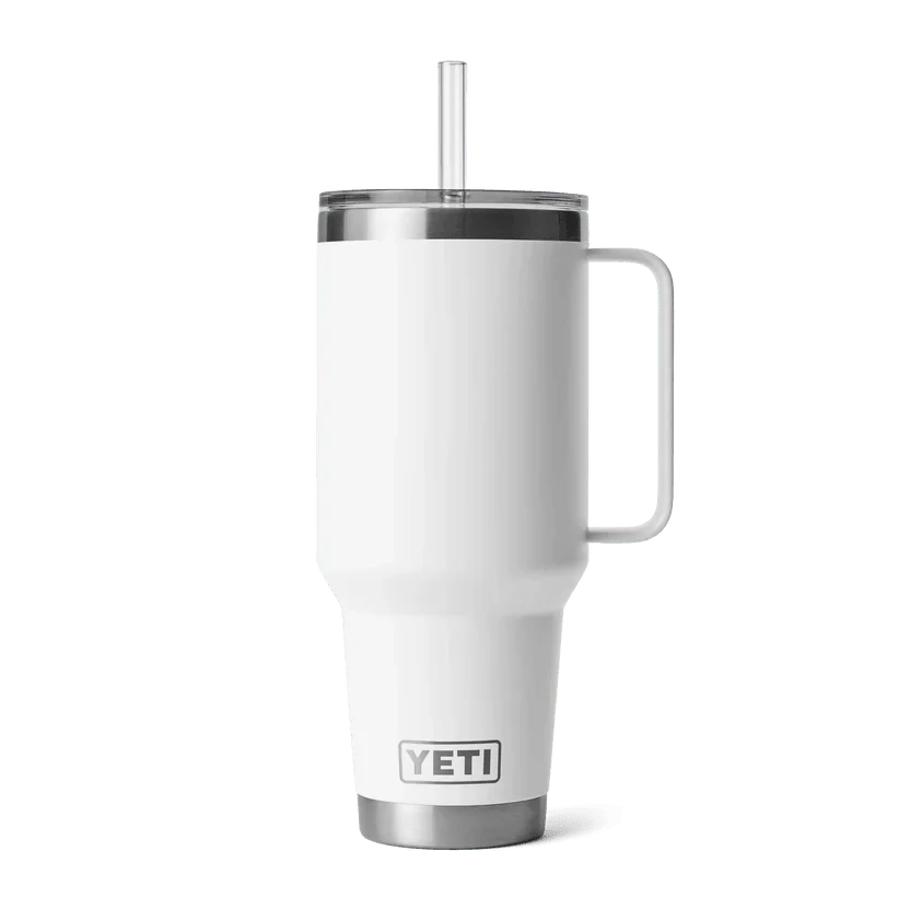 Yeti Rambler 42 oz Straw Tumbler Mug - 1.2 Litre Insulated Drinkware with Reusable Straw