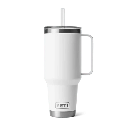 Yeti Rambler 42 oz Straw Tumbler Mug - 1.2 Litre Insulated Drinkware with Reusable Straw