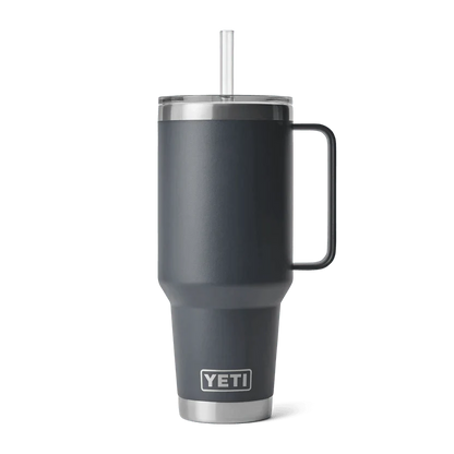 Yeti Rambler 42 oz Straw Tumbler Mug - 1.2 Litre Insulated Drinkware with Reusable Straw