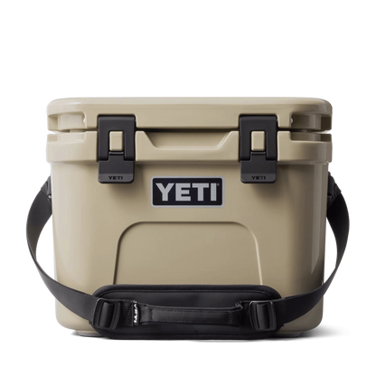 YETI Roadie 15 Hard Cooler - Compact, Durable & Portable with DoubleDuty Shoulder Strap for Outdoor Adventures