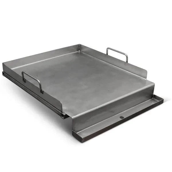 Yoder Smokers Heavy-Duty 22.5" Stainless Steel Griddle for 24x48 Flat Top Charcoal Grill - Sear, Sauté, and Breakfast Perfected