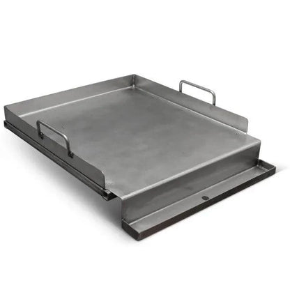 Yoder Smokers Heavy-Duty 22.5" Stainless Steel Griddle for 24x48 Flat Top Charcoal Grill - Sear, Sauté, and Breakfast Perfected